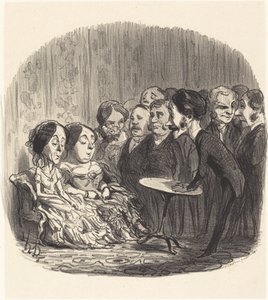 Poltergeist autorstwa Honoré Daumier