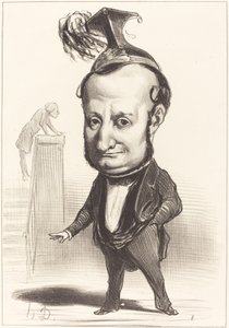 LF Raymond Wołowski autorstwa Honoré Daumier