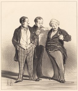 Zakaz noszenia ozdób autorstwa Honoré Daumier