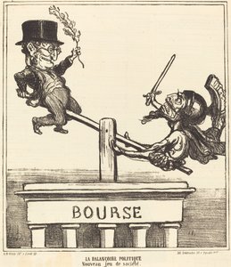 Rozmach polityczny... autorstwa Honoré Daumier