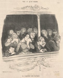 Akt piąty ma wesołość autorstwa Honoré Daumier