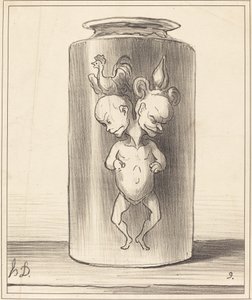 Połączenie autorstwa Honoré Daumier