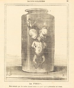 Połączenie autorstwa Honoré Daumier