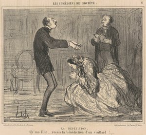 Powtórzenie autorstwa Honoré Daumier