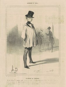 Zapalniczka barek autorstwa Honoré Daumier