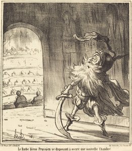 Sinobroda pruska... autorstwa Honoré Daumier