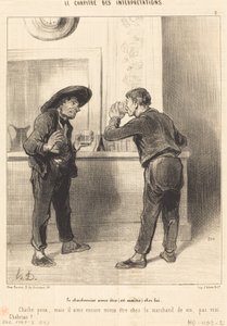 Charbonnier lubi być (jest mistrzem)... autorstwa Honoré Daumier
