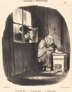 Więc sznur!... autorstwa Honoré Daumier