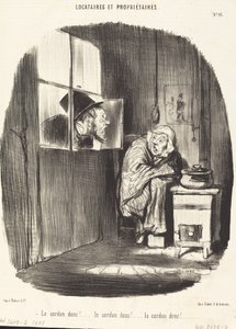 Więc sznur!... autorstwa Honoré Daumier