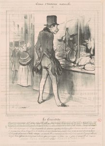 Krokodyl autorstwa Honoré Daumier