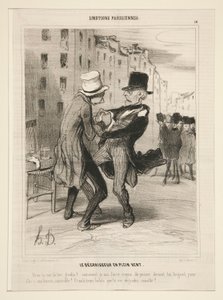 Odtłuszczacz na świeżym powietrzu autorstwa Honoré Daumier