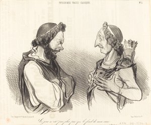Dzień nie jest czystszy... autorstwa Honoré Daumier