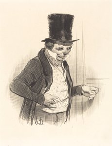 Porter w trasie... autorstwa Honoré Daumier