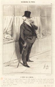 Prefekt Imperium autorstwa Honoré Daumier