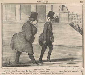Maklerzy giełdowi... Zobaczmy, moja droga... autorstwa Honoré Daumier