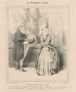 Kapelusz, który przywozimy z Paryża autorstwa Honoré Daumier