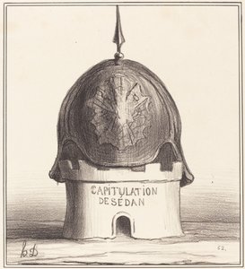 Ukoronowanie jego budynku autorstwa Honoré Daumier