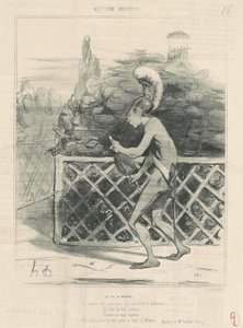 Nić Ariadny autorstwa Honoré Daumier
