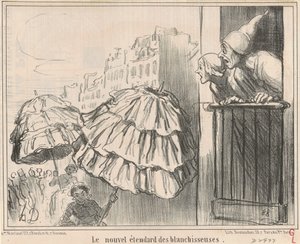 Nowy sztandar praczek autorstwa Honoré Daumier
