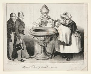 Mały Thiers, ochrzczony? Doktryna (młody Thiers autorstwa Honoré Daumier