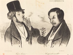 Czysta Hawana! Cygaro marsylskie autorstwa Honoré Daumier