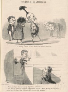 Dzikie bineau robi swoje wejście autorstwa Honoré Daumier