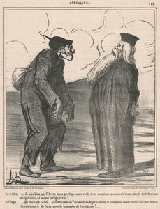 Żołnierz... wiem... autorstwa Honoré Daumier