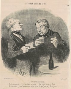 Wino właściciela autorstwa Honoré Daumier