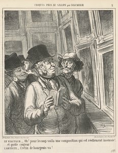 Gość ... autorstwa Honoré Daumier