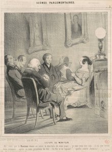 monitoruj odtwarzacz autorstwa Honoré Daumier