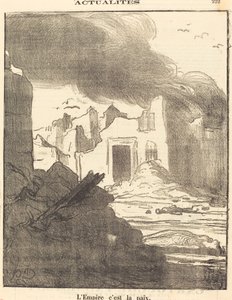 Imperium to pokój autorstwa Honoré Daumier