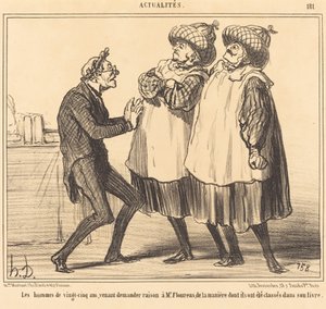 Dwudziestopięciolatkowie... autorstwa Honoré Daumier