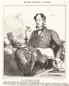 Zasady dotyczące kawy autorstwa Honoré Daumier