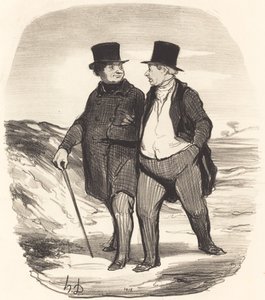 Czasy są ciężkie... autorstwa Honoré Daumier