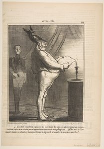 Sojusznicy przygotowują się do bardziej energicznego forsowania operacji oblężniczych..., 26 lutego 1855 r. autorstwa Honoré Daumier