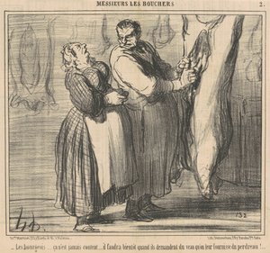 Burżuazyjna... autorstwa Honoré Daumier