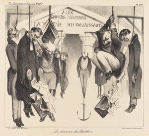 Honory Panteonu autorstwa Honoré Daumier