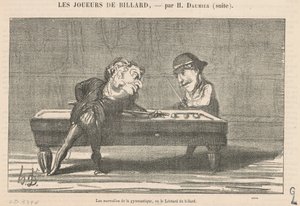 Cuda gimnastyki... autorstwa Honoré Daumier