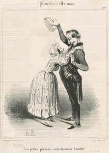 Małe prezenty... autorstwa Honoré Daumier