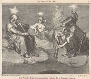 Planety są sobą autorstwa Honoré Daumier