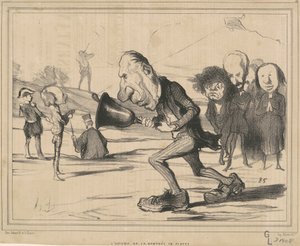 Powrót do czasu szkolnego autorstwa Honoré Daumier