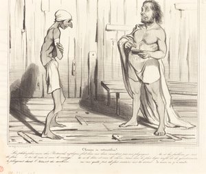 Jestem w naturze autorstwa Honoré Daumier