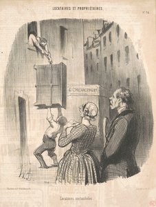 Najemcy nocnych marków autorstwa Honoré Daumier