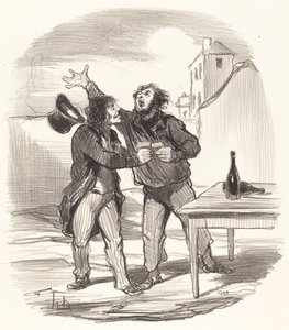 Członek... 10 grudnia biorący... autorstwa Honoré Daumier