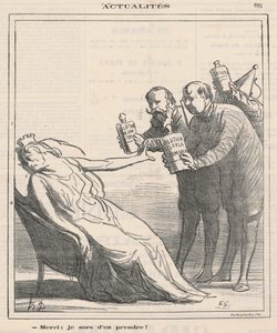 Dziękuję, wezmę trochę autorstwa Honoré Daumier