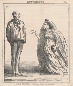 Dziękuję, mój stary, zbyt zgrzybiały! ... autorstwa Honoré Daumier