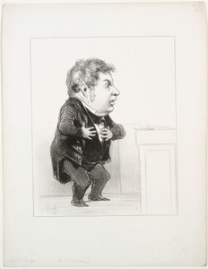Michel Goudchaux, 1849. autorstwa Honoré Daumier