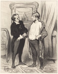 Moja droga zapewniam, że ja... autorstwa Honoré Daumier