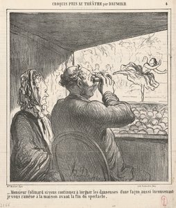 Panie Colimard, jeśli będziesz kontynuować... autorstwa Honoré Daumier