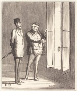 Tu będzie dobrze... autorstwa Honoré Daumier